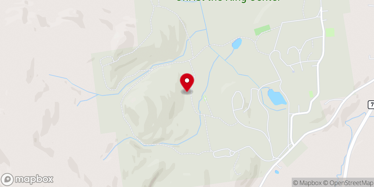 Map showing location of Holy Redeemer Anglican Church