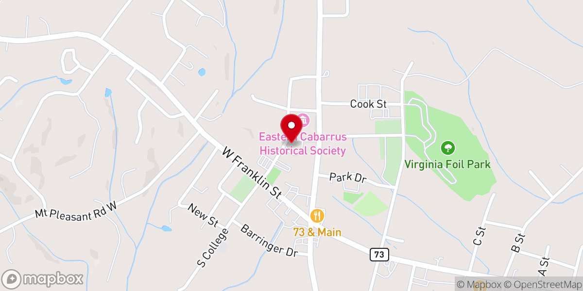 Map showing location of St James Church