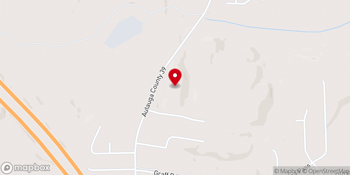 Map showing location of Fresh Rain Church