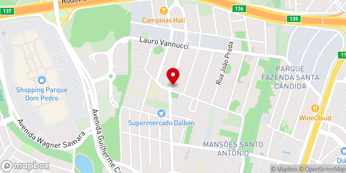 Map showing location of Igreja Paróquia São Jerônimo Emiliani