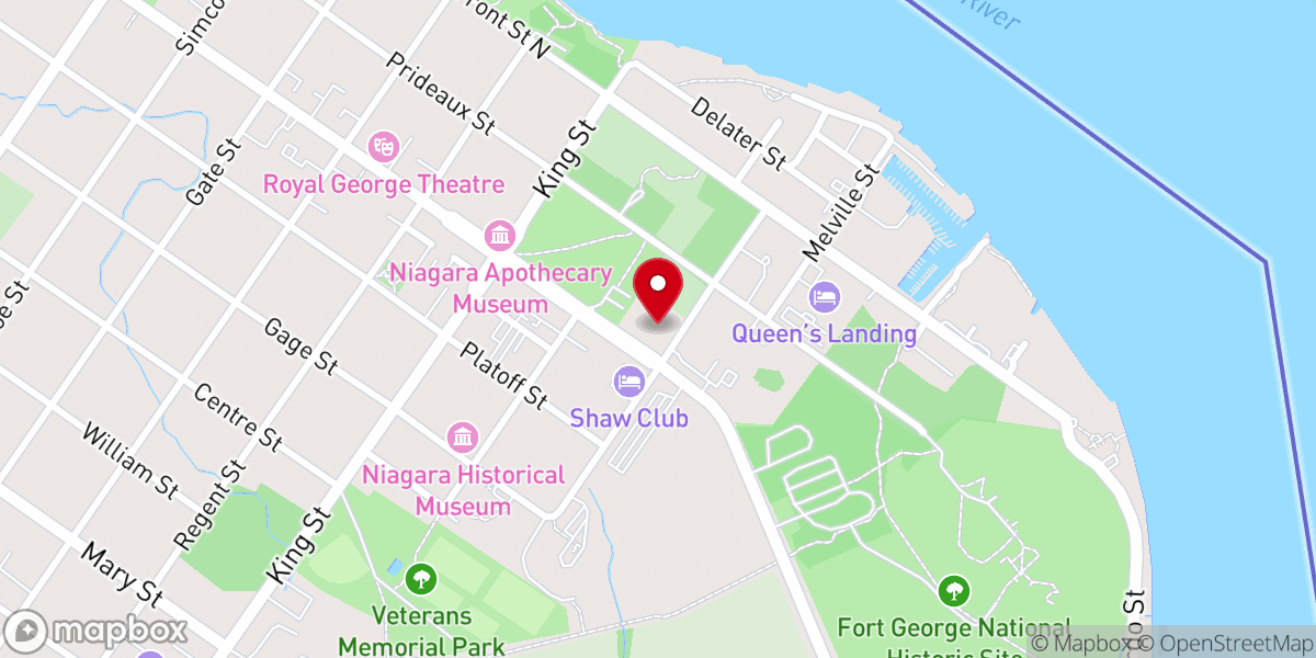 Map showing location of St Vincent de Paul Roman Catholic Church