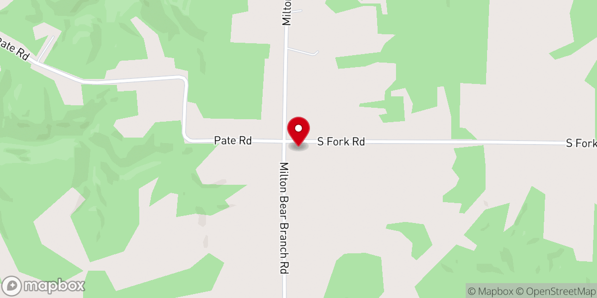Map showing location of Saint Peters Church