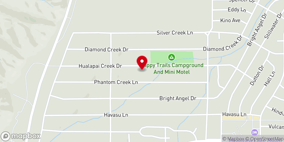 Map showing location of Meadview Community Church