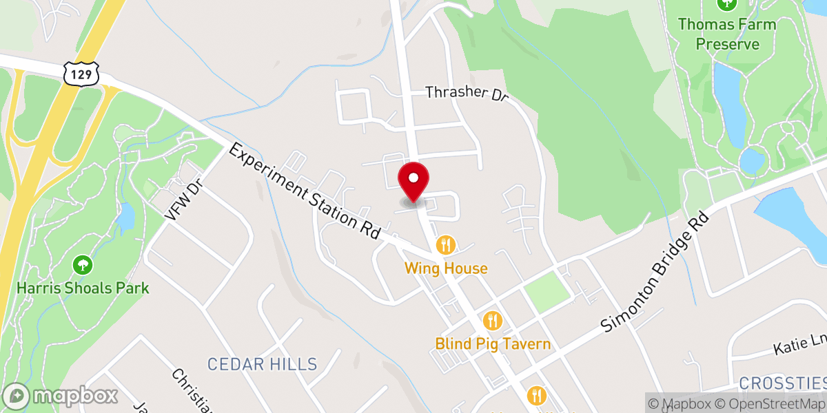 Map showing location of Bethel M Baptist Church