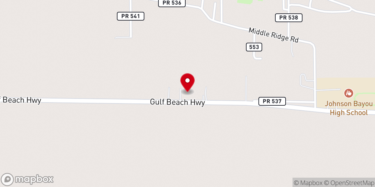 Map showing location of Our Lady of Assumption Church