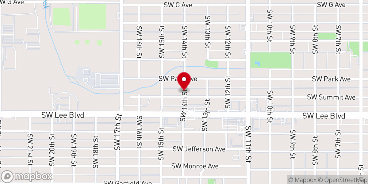 Map showing location of Living Word Church of God