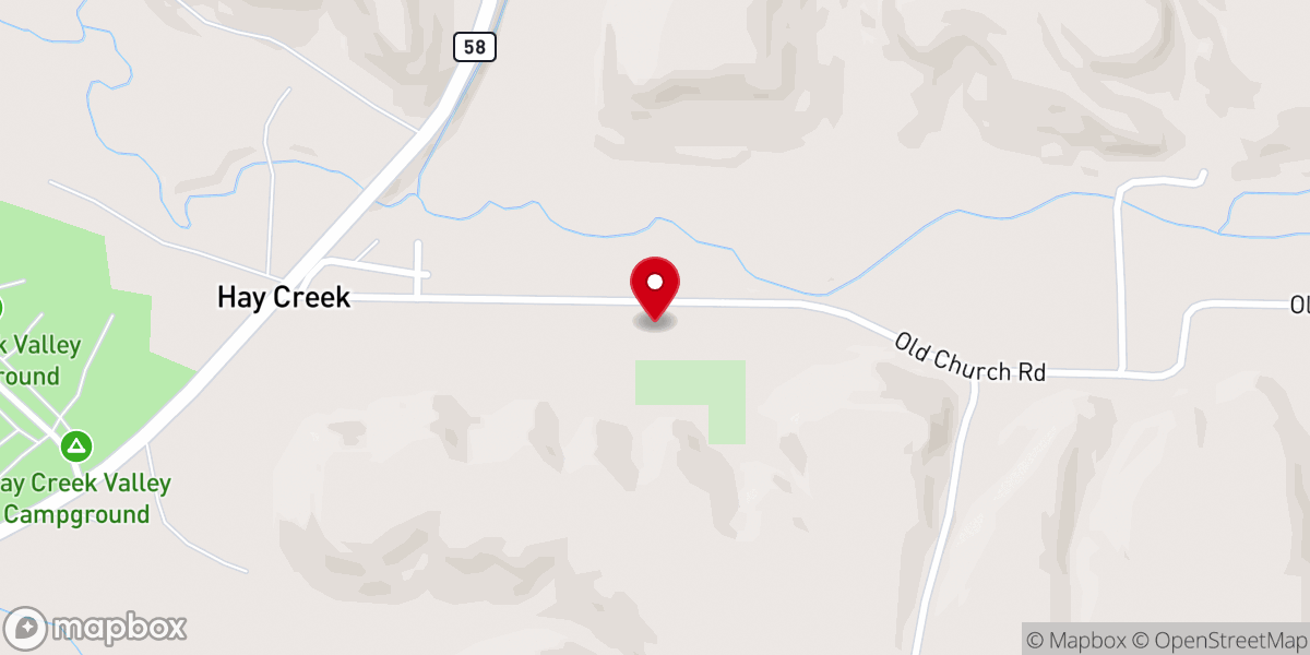 Map showing location of Immanuel Lutheran Church