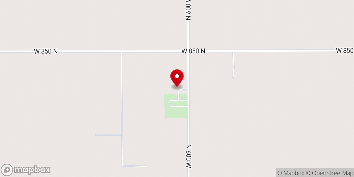 Map showing location of Locust Grove United Methodist