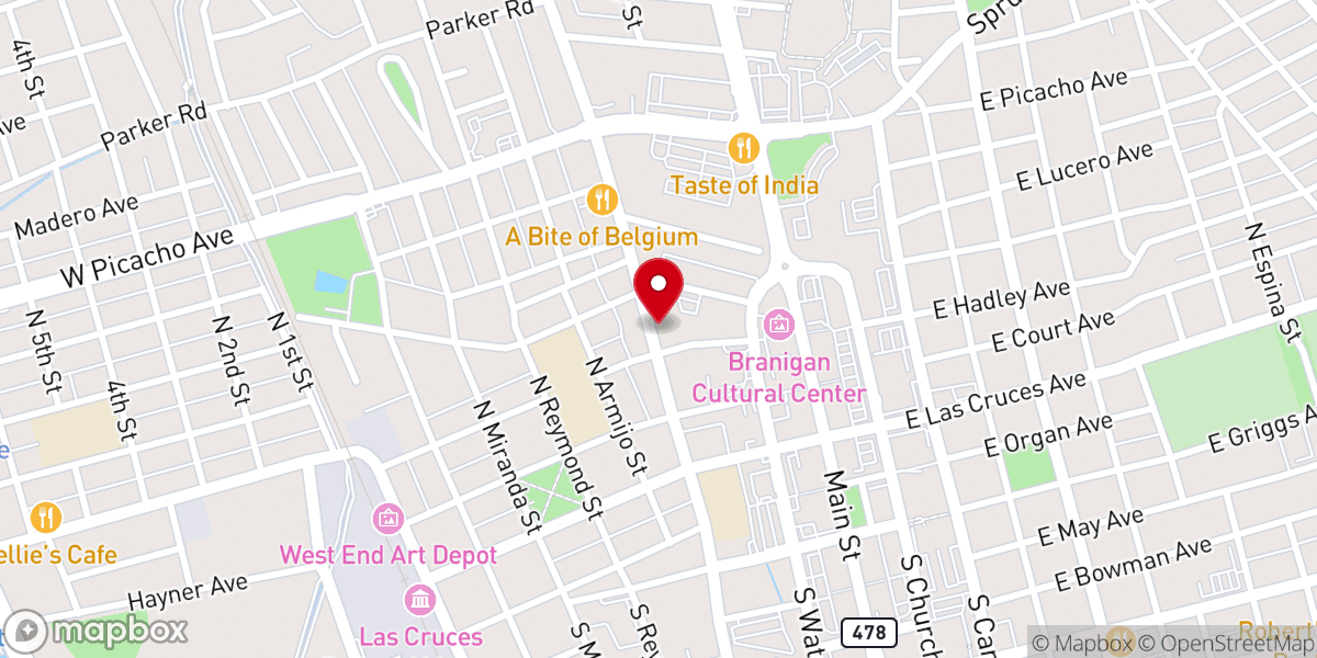 Map showing location of Saint Anthony of the Desert