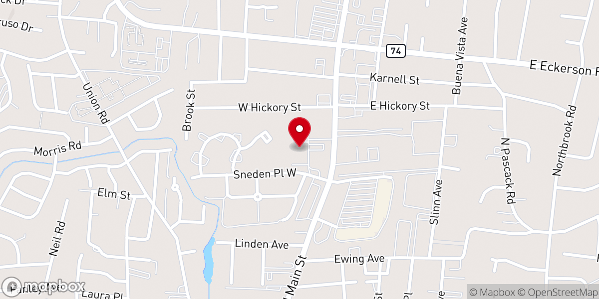 Map showing location of The Church of St. Joseph