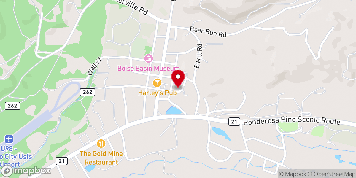 Map showing location of Saint Joseph Catholic Church