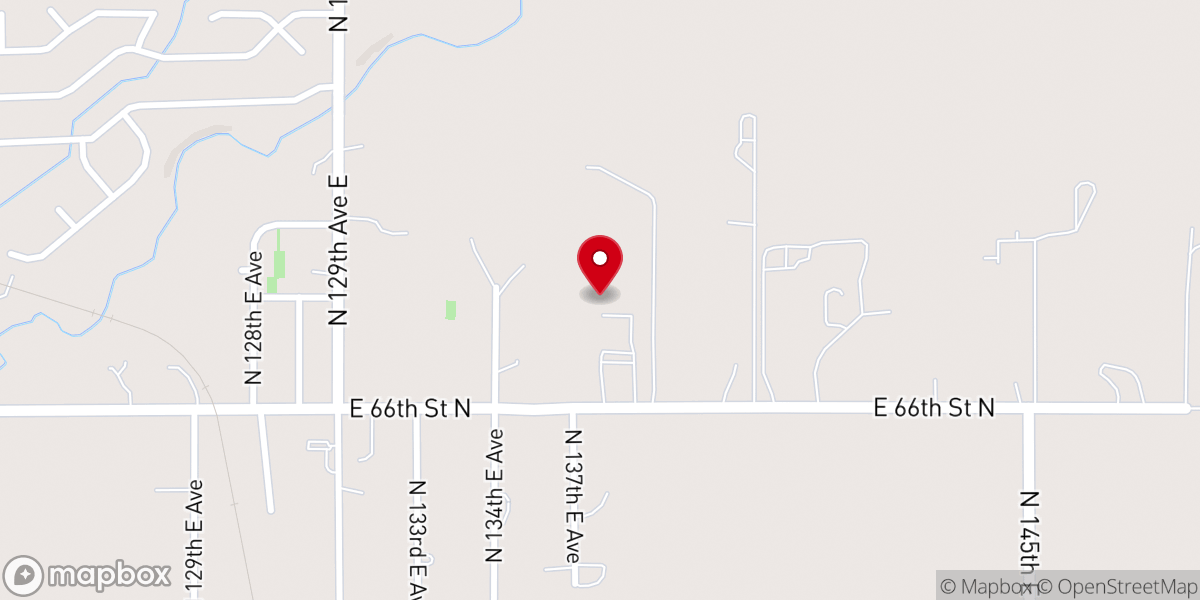 Map showing location of Trinity Holiness AOG