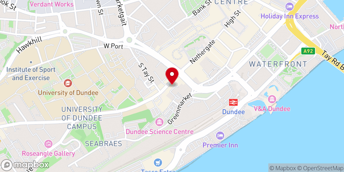 Map showing location of Church Of The Spirit