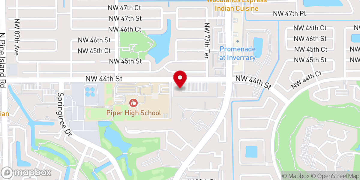Map showing location of Ministerio Internacional Una Esperanza Viva