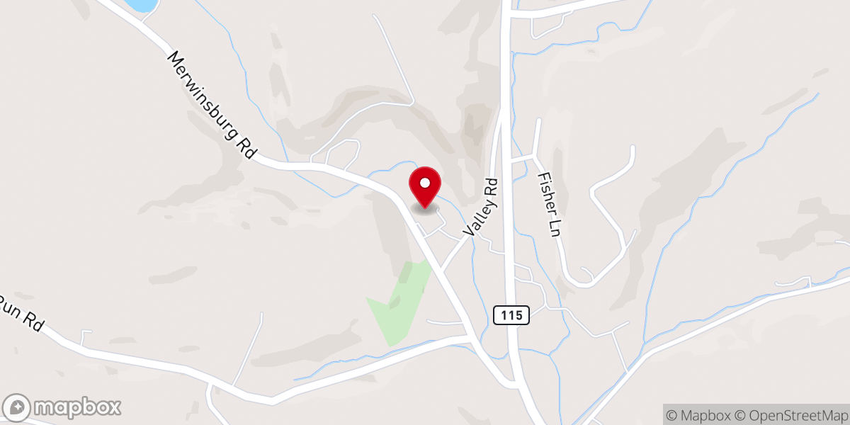 Map showing location of Effort UMC - Food Distribution Center