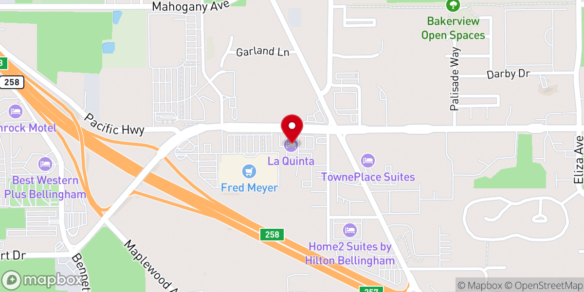 Map showing location of North Bellingham church Of Christ