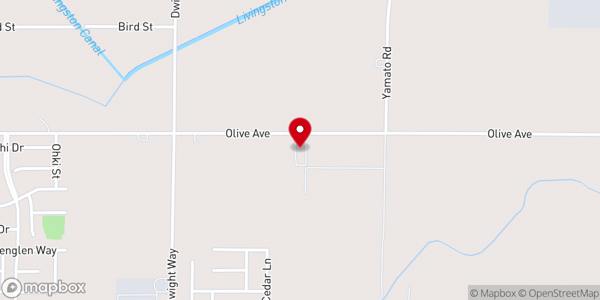 Map showing location of United Methodist Pioneer Hall