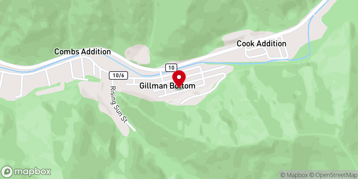 Map showing location of House of Prayer