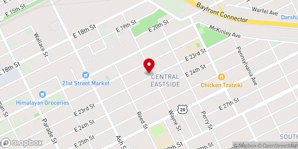 Map showing location of Cornerstone Liberty Community Church, Inc.