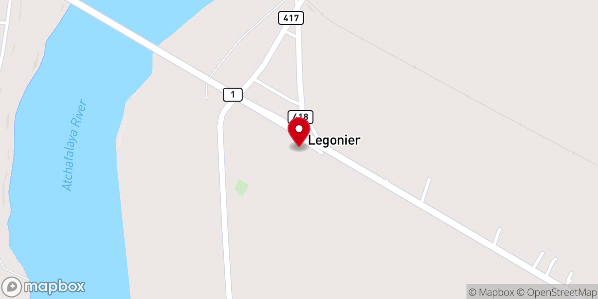 Map showing location of Heart of Worship Church