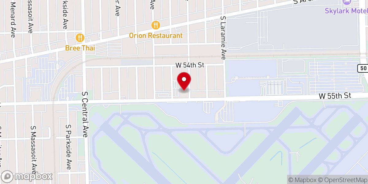 Map showing location of Saint Camillus Roman Catholic Church