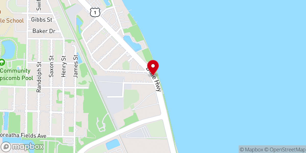 Map showing location of Reach and Teach Ministries