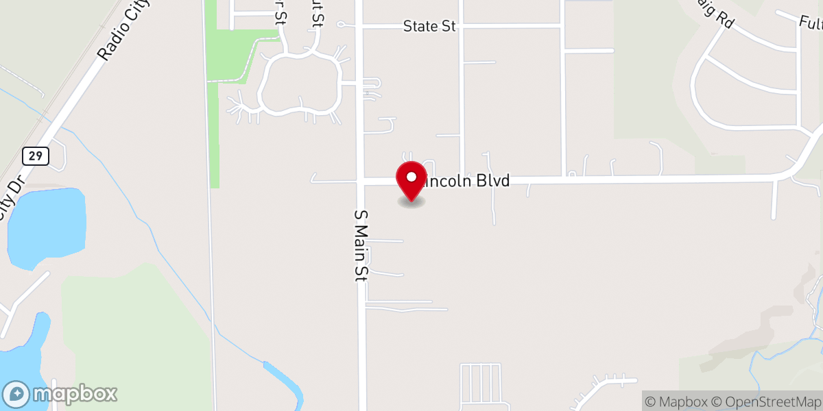Map showing location of First Missionary Church