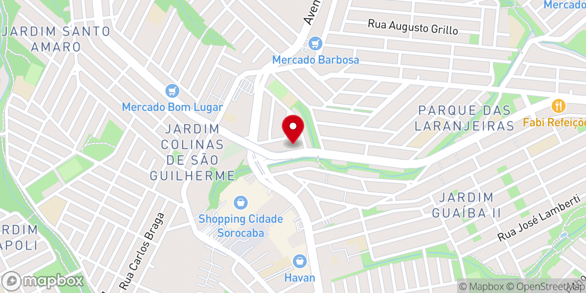 Map showing location of Igreja Assembléia de Deus - Ministério do Belém - Parque das Laranjeiras II