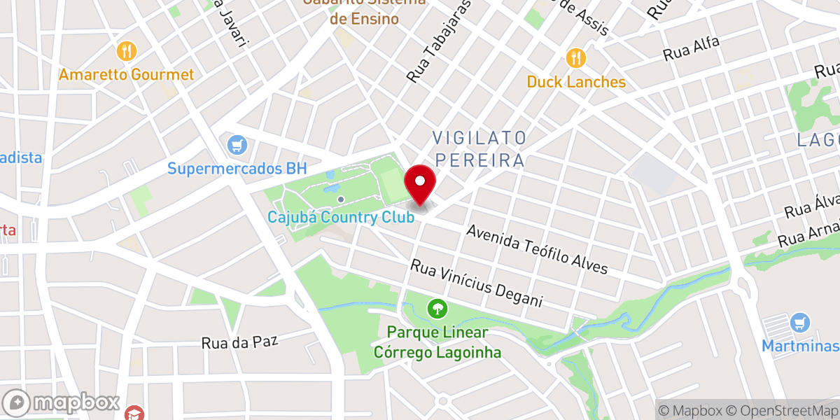 Map showing location of Paróquia São José