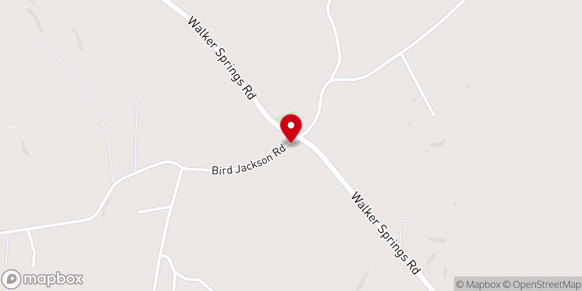 Map showing location of Perry Chapel