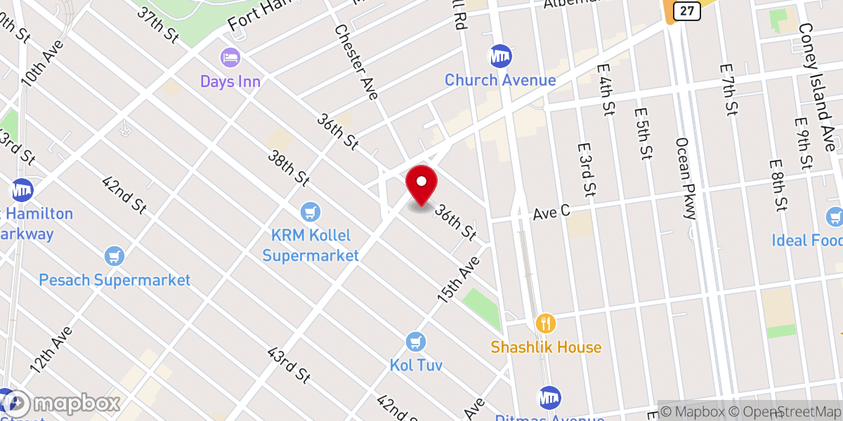 Map showing location of Sacred Space Congregation