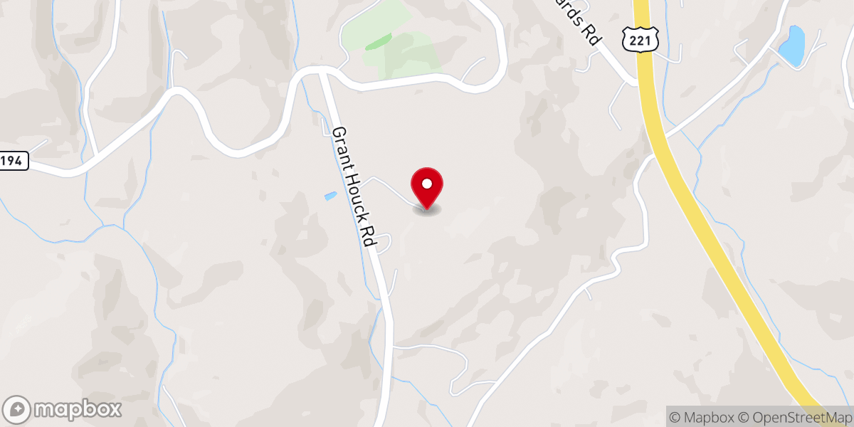Map showing location of Burning Hearts Ministries Inc