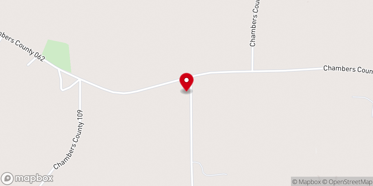 Map showing location of White Hall Church