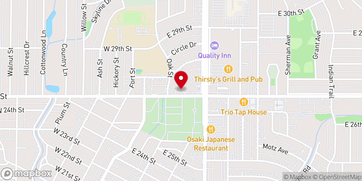 Map showing location of Tech Junkies