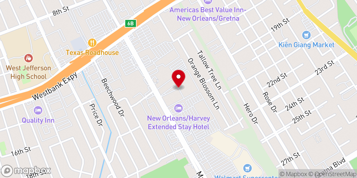 Map showing location of Renaissance Church Inc