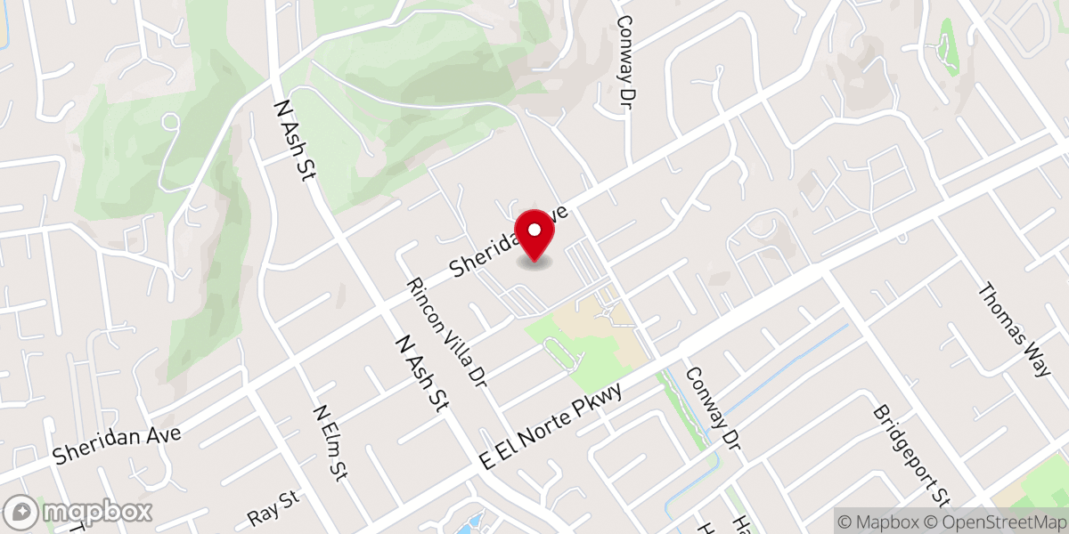 Map showing location of Resurrection Catholic Church Escondido