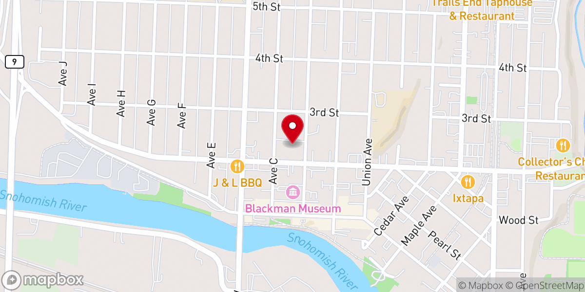 Map showing location of Salt of the Earth Food Blessing - Snohomish/Midnight Cry Church