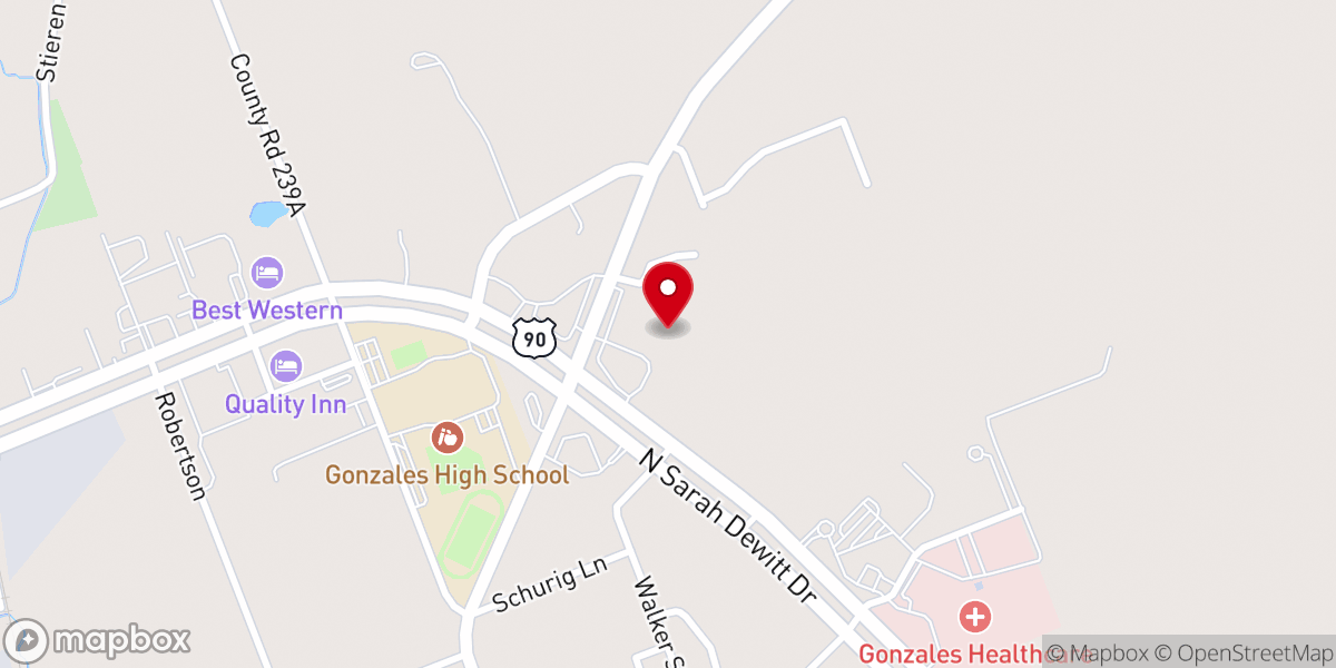 Map showing location of Two Rivers Bible Church