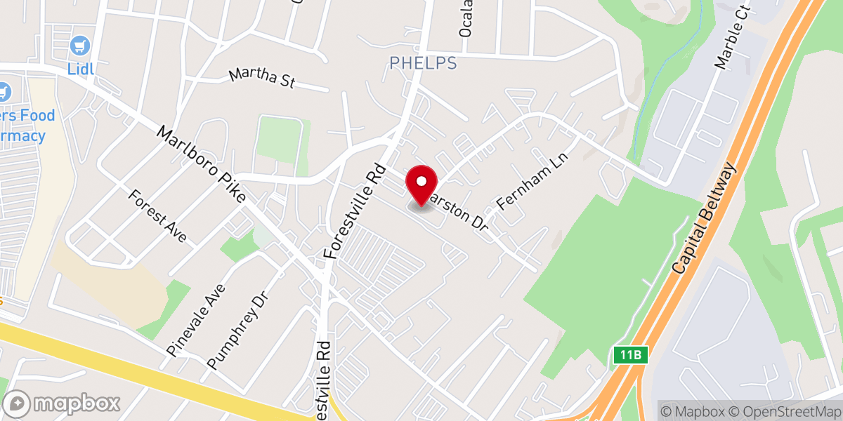 Map showing location of Soul Inspiration Ministries