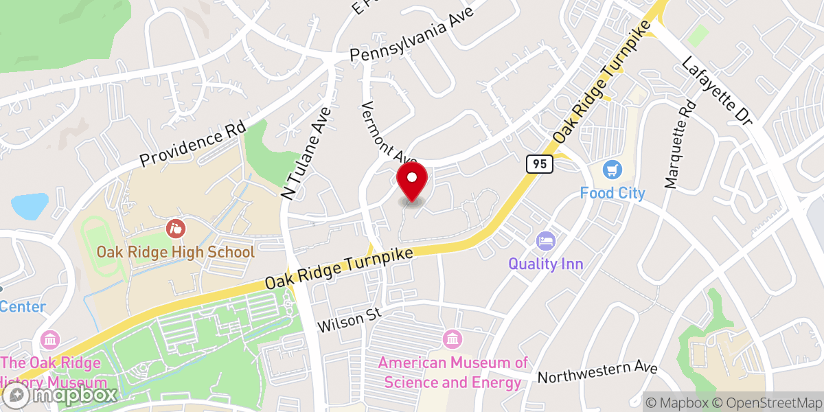 Map showing location of Saint Mary's Parish - Saint Joseph Food Pantry