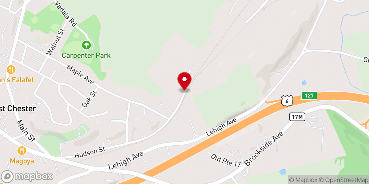 Map showing location of Ny Onnuli Evangelical Church