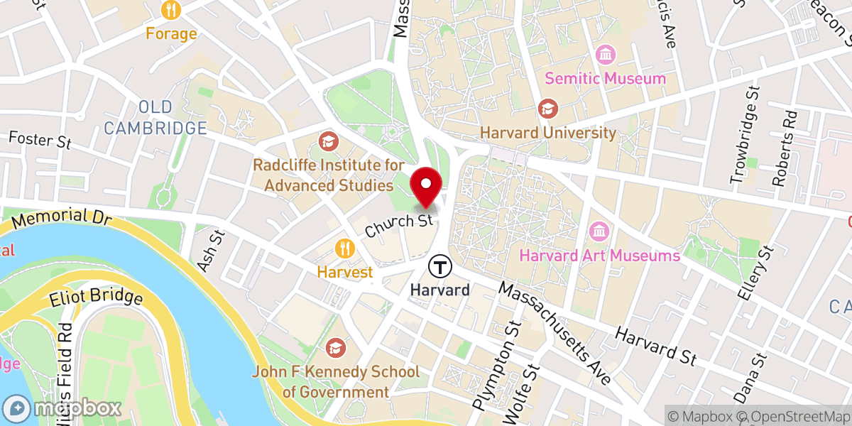 Map showing location of Sanctuary Boston Community Inc