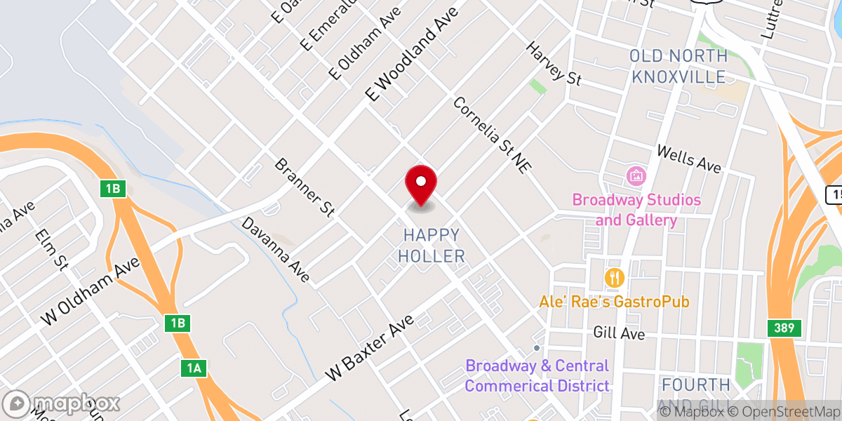 Map showing location of Operation Mercy Ministries