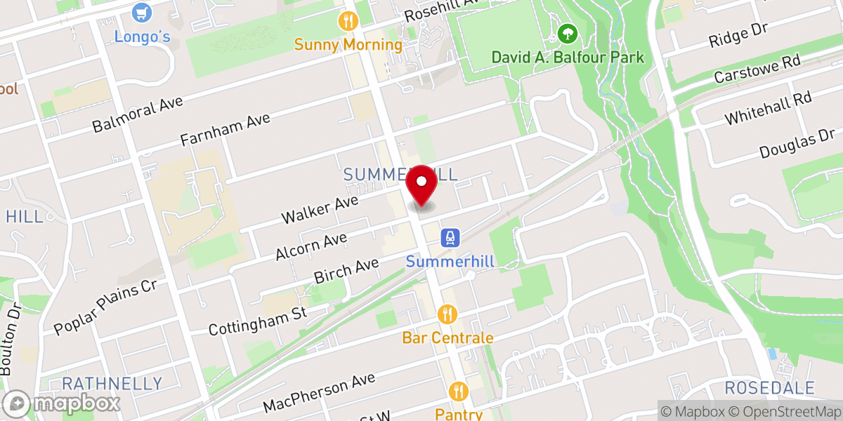 Map showing location of Archdiocese of Toronto