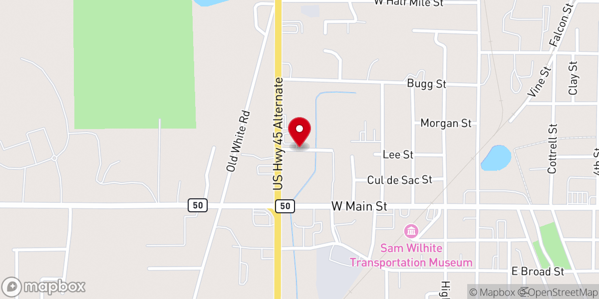 Map showing location of House of Praize & Family Worship Center