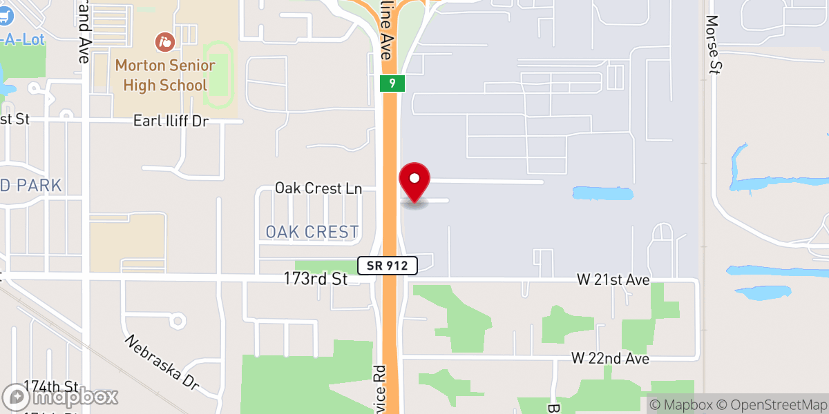 Map showing location of Living Waters Free Methodist Church