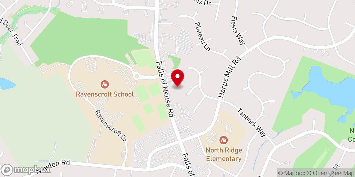Map showing location of St Philip Lutheran Church