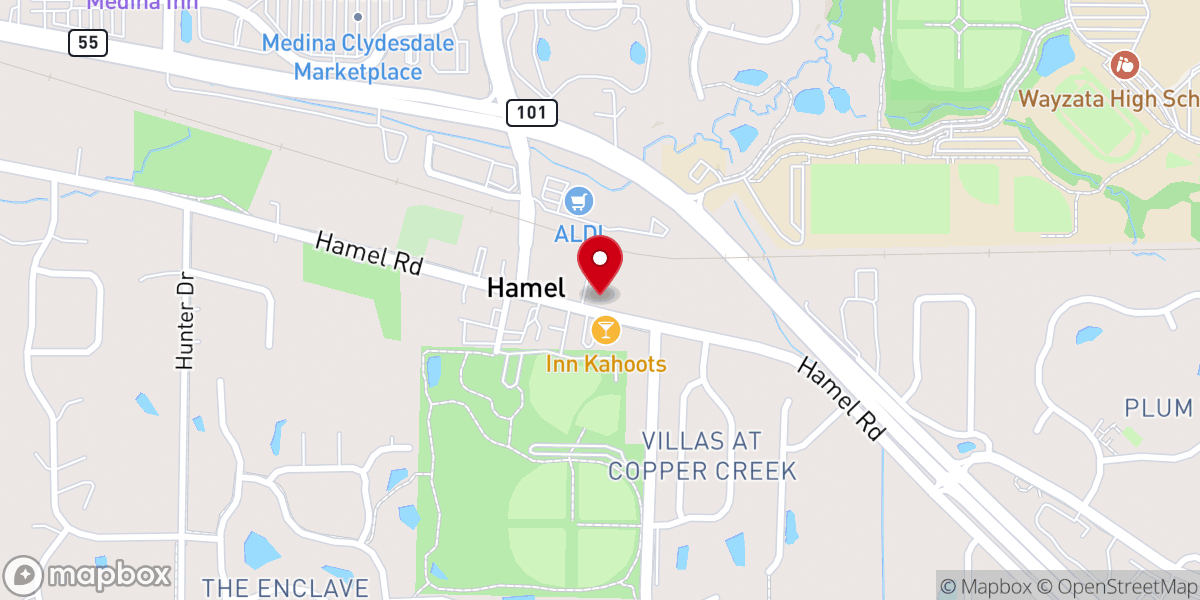 Map showing location of 3 Rivers Church