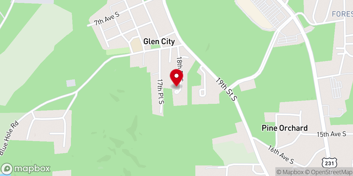 Map showing location of Freedom Church International