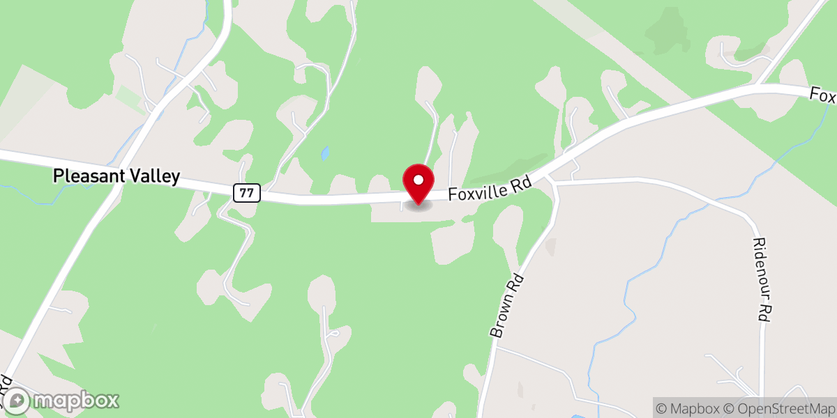 Map showing location of Mt Pleasant Church of God